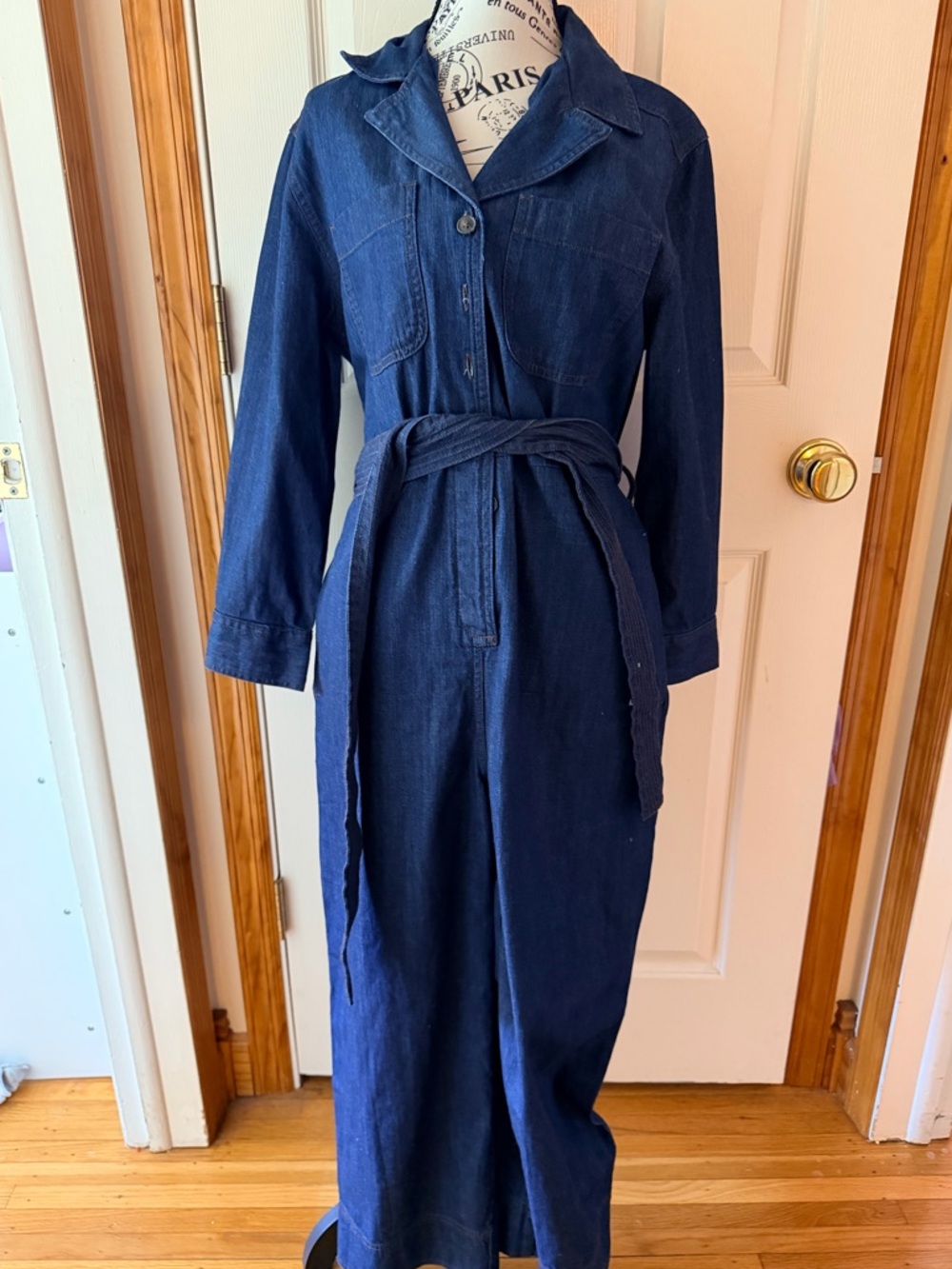 Banana Republic Dark Indigo Denim Shirt Jacket